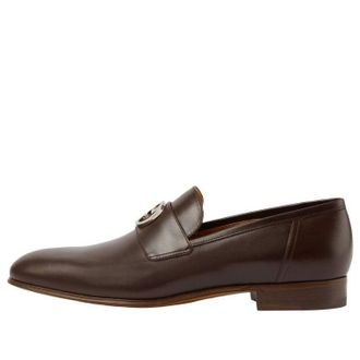 Gucci Interlocking G Loafer Dark Brown Leather 730134-06F00-2140