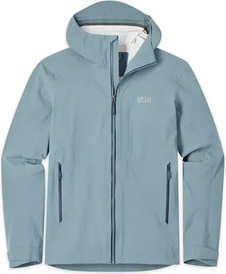 Stio | Mens Ender Hooded Jacket, Size Extra Large in Stormy Weather