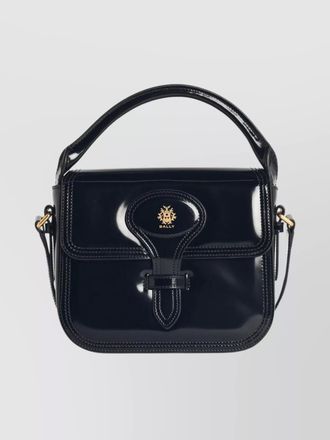 Bally beckett mini leather crossbody bag