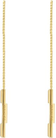 Gucci Link naar liefdesoorbellen in 18kt geelgoud - Dames - Oorbellen - Geel - ONE Size - Accessoires