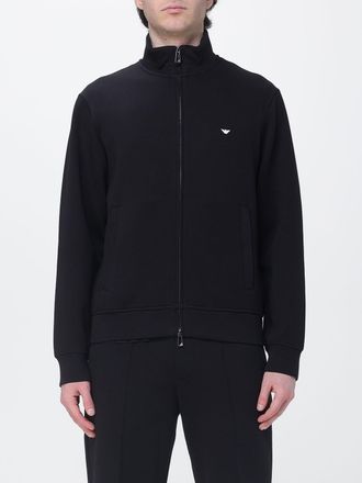 Emporio Armani Cotton Blend Zip-Up Sweatshirt