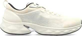 Jimmy Choo London Diamond Run M - Heren - Sneakers - Beige - 43 1/2 EU - Leer - Schoenen