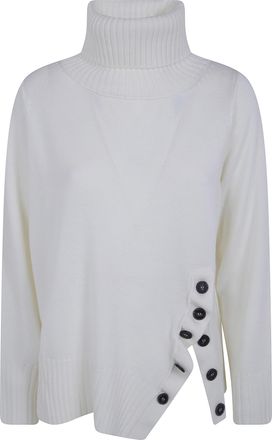 Pierantonio Gaspari High Neck Sweater High Neck Sweater With Bottons