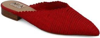 Mia Abia Pointed Toe Mule in Red at Nordstrom, Size 6.5