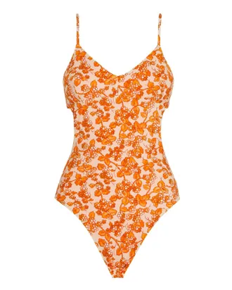 Missoni Etro Cutout Floral-print Swimsuit Size XL
