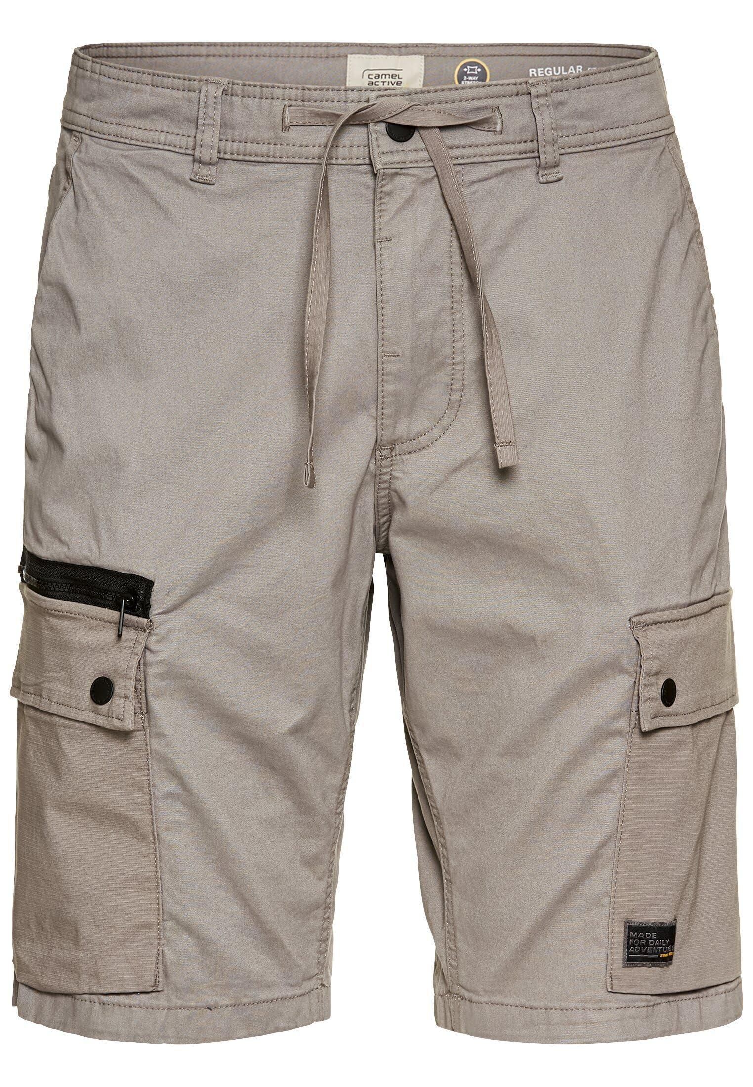 Camel Active Herren Bermudas – Bequeme Shorts Aus Baumwolle, Klassischer Fit