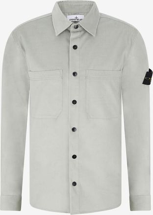 Stone Island Hemd aus Baumwollcord