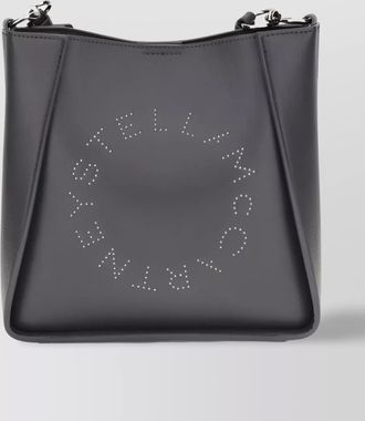 Stella McCartney logo strap shoulder bag