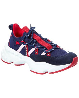 Christian Louboutin Trailnrun Leather & Mesh Sneaker