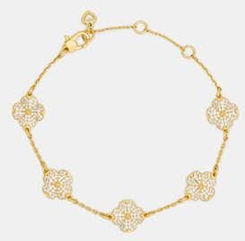 Kate Spade New York Spade Flower Pave Scatter Bracelet