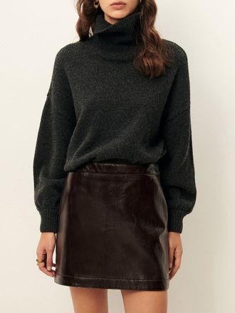 Sessun Korte rok van vinyl, Abby