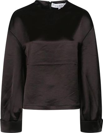 J.W.Anderson Mouwloze Blouse - Dames - Blouses - Zwart - XS - Overhemden
