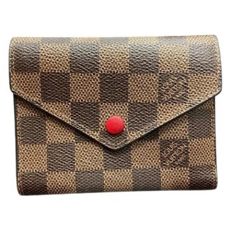 Louis Vuitton Pre-owned Wallets, female, Brown, Size: ONE SIZE Pre-owned Coin Purse / Coin Case