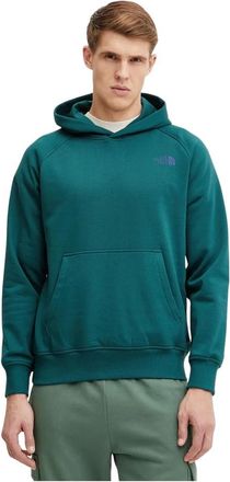 The North Face Raglan Box Nse HD Hoodie - Heren - Outdoor shirts - Groen - M - Fitness