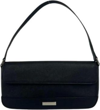 Burberry Borsa a spalla Pre-owned in pelle - - Pre-owned - Donna - Nero - ONE SIZE
