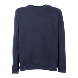 Dondup Sweatshirts, male, Blue, Size: M Felpa Sweatshirt