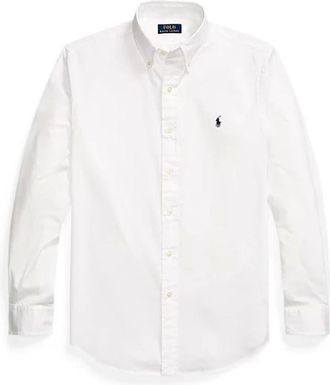 Polo Ralph Lauren Overhemden, Heren, Wit, S, Casual overhemd
