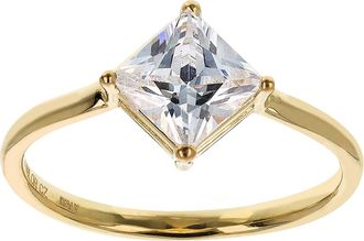 Autentica 1.15 Cttw Princess Cut Solitaire Ring