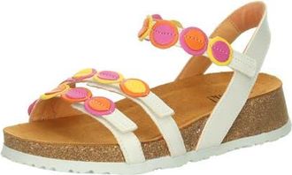 Think Koak Ankle Strap Sandal in Bianco/kombi at Nordstrom, Size 10-10.5Us