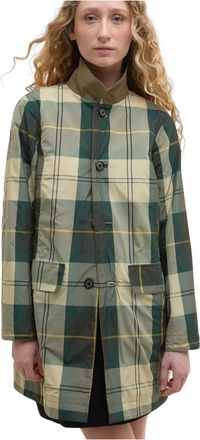 Barbour Omkeerbare Doucheproof Trenchcoat - Dames - Mantel - Veelkleurig - M - Jassen