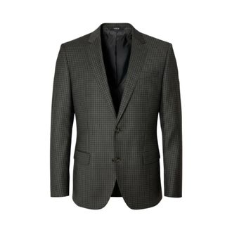 HUGO BOSS Heren, Pakken, Groen, Maat: M Wol