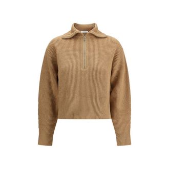 Max Mara Brown Wool Womens Sweatshirt