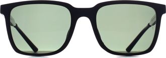 Oliver Peoples Rectangle Mens Semi-Matte Black G-15 Polarized OV5553SU Mr Federer - One Size