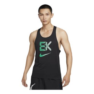 Nike Fast Dri-FIT Running Singlet Asia Sizing Kipchoge-Black FV9611-010