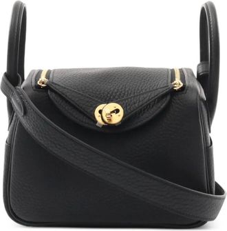 Hermès Borsa a spalla Lindy mini 2024 - Nero