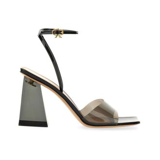 Gianvito Rossi High Heel Sandals, female, Black, Size: 9 US Cosmic 85 Sandals