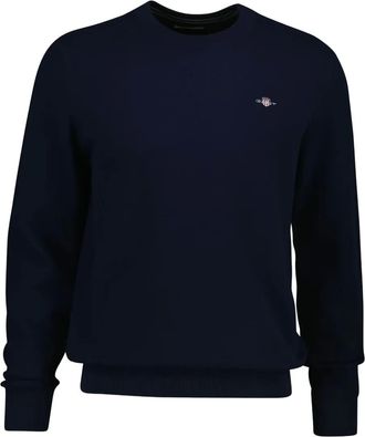 GANT Trui met ronde hals - Blauw
