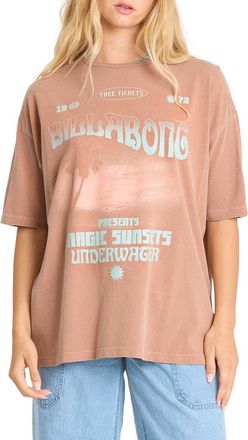 Billabong Take A Tour Graphic T-Shirt in Sugar Almond at Nordstrom, Size Medium