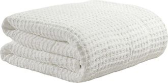 Sunday Citizen Snug Waffle Comforter in Off White at Nordstrom, Size Queen