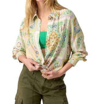 Sanctuary The Vintage Shirt In Scarf Paisley