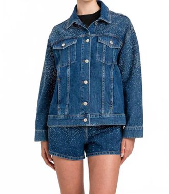 Twin-Set Lumi Jacket In Denim