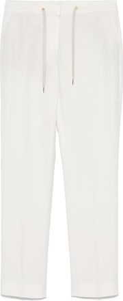 Eleventy Pantaloni affusolati - Bianco