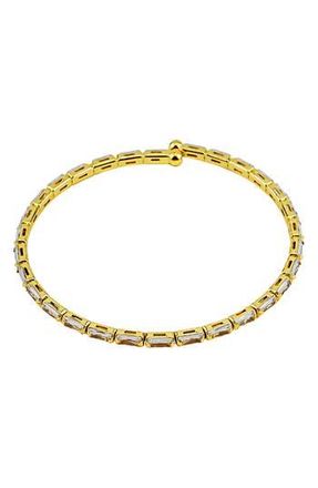 Panacea Crystal Flex Cuff Bracelet in Gold at Nordstrom Rack