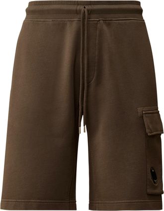 C.P. Company Relaxed-Fit Cargo Sweatshorts with Drawstring Waistband