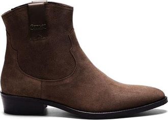 Carlos By Carlos Santana Zappa Cowboy Boot in Cafe Brown Suede at Nordstrom, Size 10.5