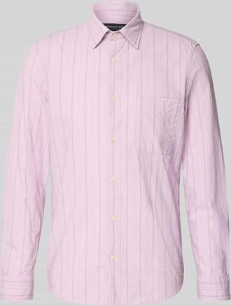 Marc O'Polo Shaped Fit Freizeithemd aus Baumwoll-Mix in Rosa, Gr&ouml;&szlig;e XXXL