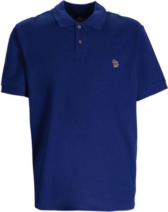 Paul Smith Zebra polo shirt - Blue