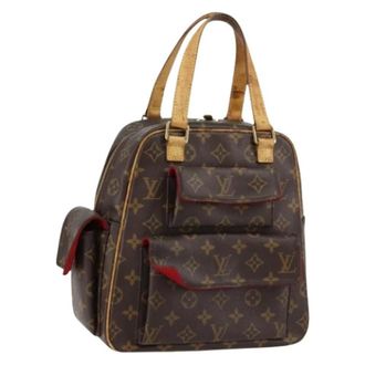 Louis Vuitton Pre-owned Handbags, female, Brown, Size: ONE SIZE Pre-owned Canvas Handbag