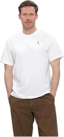 For&eacute;t Kite T-Shirt - Heren - T-shirts - Wit - XL - Katoen - Tops