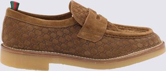Gucci Beige Leather Loafers