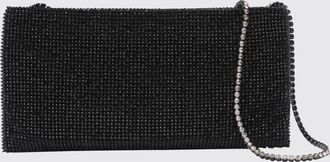 Benedetta Bruzziches Mini borsa Your Best Friend in raso con cristalli