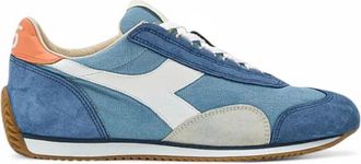 Diadora Canvas Stone Wash Sneaker Model - Heren - Sneakers - Blauw - 41 EU - Leer - Schoenen