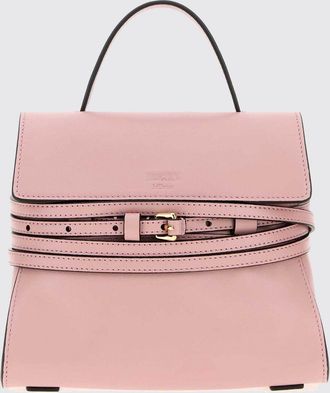 Moschino Mini borsa a mano Tie Me in pelle con tracolla