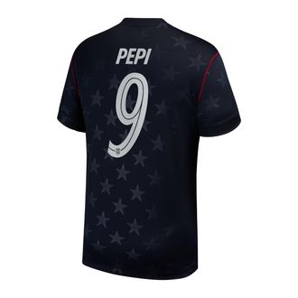 Nike Ricardo Pepi USMNT 2026 Stadium Away Nike Mens Dri-FIT Soccer Jersey in Blue | NN203993636-USM