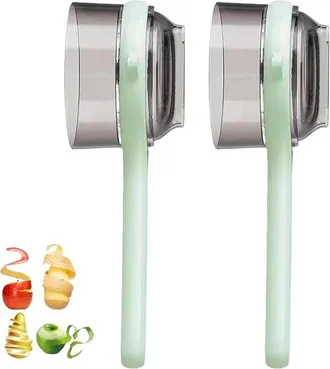 OEM Pelador Completamente Nuevo 2026 Pelador Nuevo Pelador Multiusos Acero Inoxidable Cara, Facilita Agiliza Preparaci&oacute;n Comidas, Naranja, 2 Piezas
