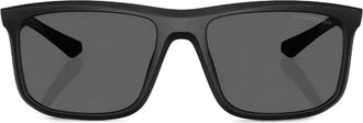 Emporio Armani Occhiali da sole squadrati - Nero